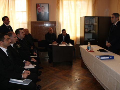 Qazma kəndində səyyar qəbul Qazmada səyyar qəbul 150126