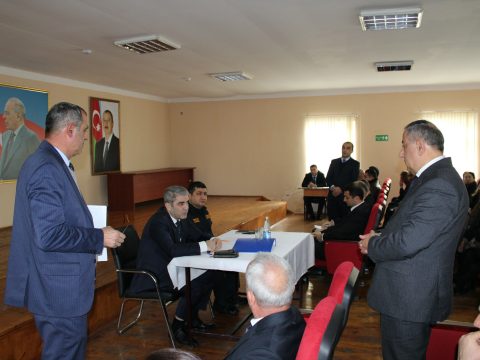 Balakən Rayon İcra Hakimiyyətinin başçısı Natiq Ağayev İtitala kəndində sakinlərlə görüşüb İtitalada qəbul