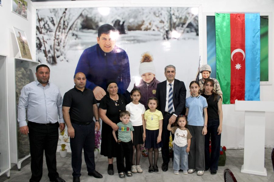 Şəhid ailəsinə diqqət və qayğı