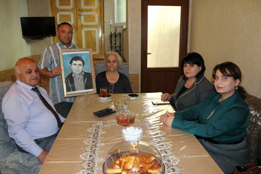 Şəhid ailələrinə diqqət və qayğı