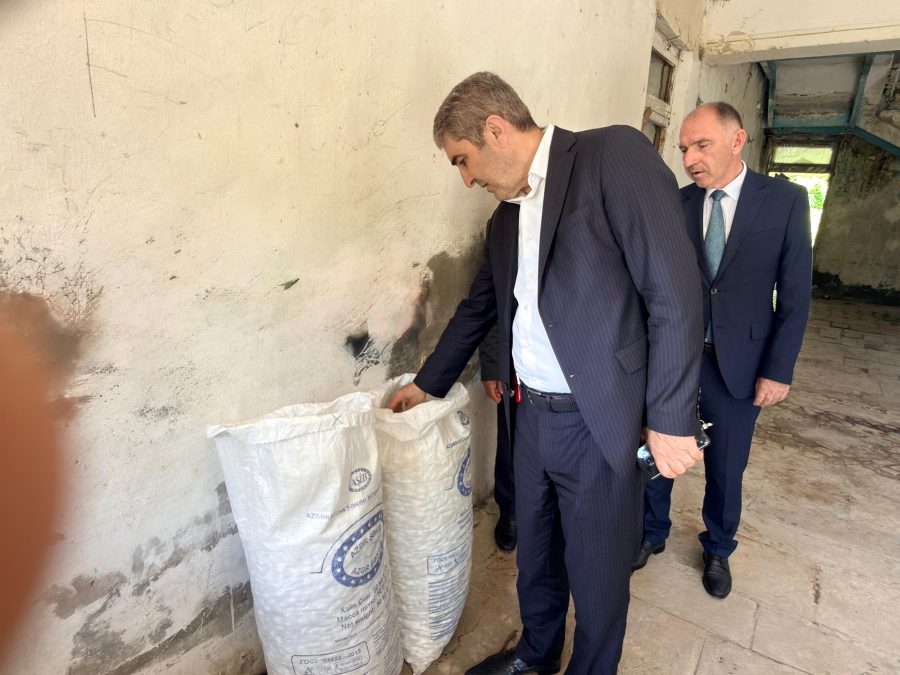 Balakəndə yaş barama təhvil verilir